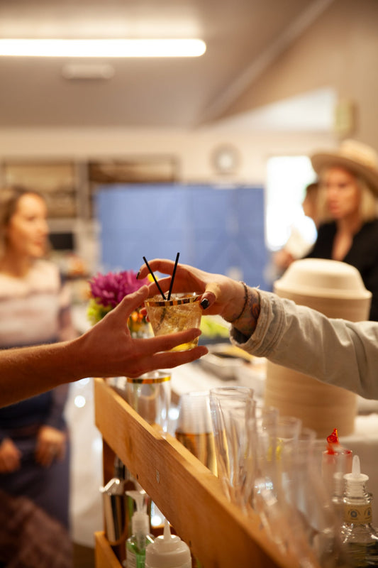 6-8 hours of bartending service